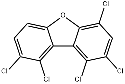 1,2,4,8,9-PNCDF 结构式