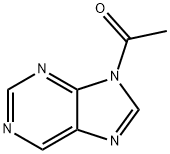 9H-Purine, 9-acetyl- (6CI,7CI,9CI) 结构式