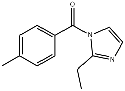 1H-Imidazole,2-ethyl-1-(4-methylbenzoyl)-(9CI) 结构式