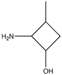 Cyclobutanol,2-amino-3-methyl-(9CI) 结构式