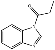 1H-Benzimidazole,1-(1-oxopropyl)-(9CI) 结构式