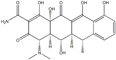 DOXYCYCLINE 结构式