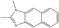 1H-Naphth[2,3-d]imidazole,1,2-dimethyl-(9CI) 结构式