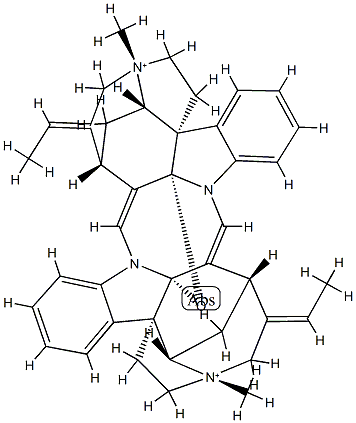 C-CURARINE 结构式