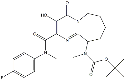 azepin-10-yl]methyl-, 1,1-dimethylethyl ester 结构式