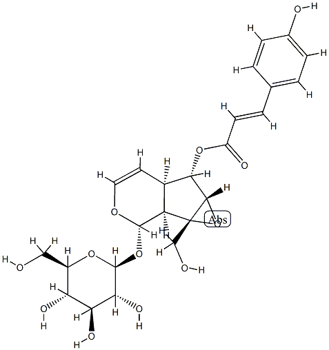 黄金树苷 结构式