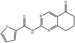 2-Furancarboxamide,N-(5,6,7,8-tetrahydro-5-oxo-2-quinazolinyl)-(9CI) 结构式
