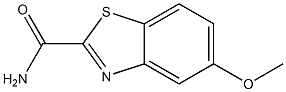 2-Benzothiazolecarboxamide,5-methoxy-(7CI,8CI,9CI) 结构式