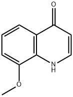 8-甲氧基喹啉-4(1H)-酮 结构式