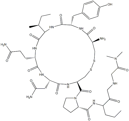 oxytocinoic acid dimethylamide 结构式