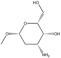 beta-D-lyxo-Hexopyranoside, methyl 3-amino-2,3-dideoxy- (9CI) 结构式