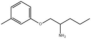 2-Pentanamine,1-(3-methylphenoxy)-(9CI) 结构式
