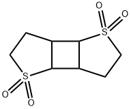 Octahydrocyclobuta[1,2-b:3,4-b']dithiophene 1,1,4,4-tetraoxide 结构式