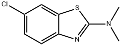 2-Benzothiazolamine,6-chloro-N,N-dimethyl-(9CI) 结构式