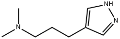 1H-Pyrazole-4-propanamine,N,N-dimethyl-(9CI) 结构式