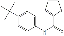 2-Thiophenecarboxamide,N-[4-(1,1-dimethylethyl)phenyl]-(9CI) 结构式