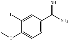 3-氟-4-甲氧基苯甲酰胺 结构式