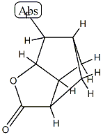 3,5-Methano-2H-cyclopenta[b]furan-2-one,6-fluorohexahydro-(9CI) 结构式