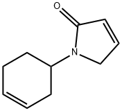 2H-Pyrrol-2-one,1-(3-cyclohexen-1-yl)-1,5-dihydro-(9CI) 结构式