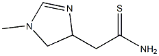 1H-Imidazole-4-ethanethioamide,4,5-dihydro-1-methyl-(9CI) 结构式
