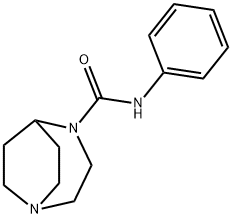 1,4-Diazabicyclo[3.2.2]nonane-4-carboxamide,N-phenyl-(9CI) 结构式