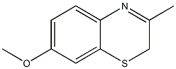 2H-1,4-Benzothiazine,7-methoxy-3-methyl-(9CI) 结构式