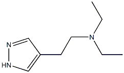 1H-Pyrazole-4-ethanamine,N,N-diethyl-(9CI) 结构式