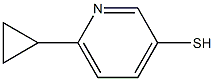 3-Pyridinethiol,6-cyclopropyl-(9CI) 结构式
