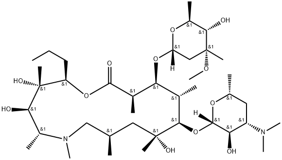 阿奇霉素EP杂质O 结构式