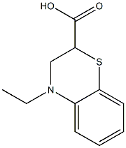 2H-1,4-Benzothiazine-2-carboxylicacid,4-ethyl-3,4-dihydro-(9CI) 结构式