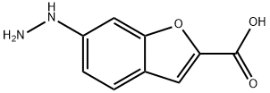 2-Benzofurancarboxylicacid,6-hydrazino-(9CI) 结构式