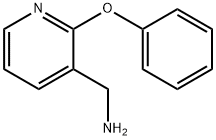 3-Pyridinemethanamine,2-phenoxy-(9CI) 结构式