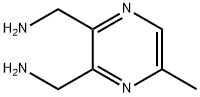 2,3-Pyrazinedimethanamine,5-methyl-(9CI) 结构式