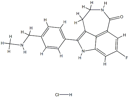 瑞卡帕布中间体 结构式