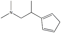 1,4-Cyclopentadiene-1-ethanamine,N,N,beta-trimethyl-(9CI) 结构式