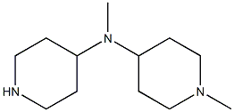 4-Piperidinamine,N,1-dimethyl-N-4-piperidinyl-(9CI) 结构式