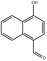 4-羟基-1-萘甲醛 结构式