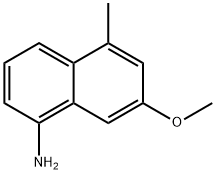 1-Naphthalenamine,7-methoxy-5-methyl-(9CI) 结构式