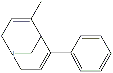 1-Azabicyclo[3.3.1]nona-3,6-diene,4-methyl-6-phenyl-(9CI) 结构式