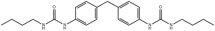 Urea, N,N-(methylenedi-4,1-phenylene)bisN-butyl- 结构式