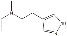 1H-Pyrazole-4-ethanamine,N-ethyl-N-methyl-(9CI) 结构式
