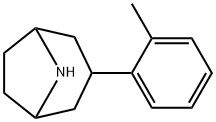 8-Azabicyclo[3.2.1]octane,3-(2-methylphenyl)-(9CI) 结构式