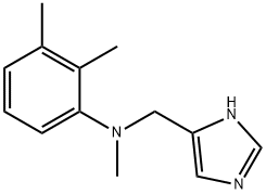 1H-Imidazole-4-methanamine,N-(2,3-dimethylphenyl)-N-methyl-(9CI) 结构式