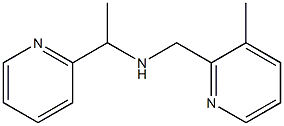 2-Pyridinemethanamine,alpha-methyl-N-[(3-methyl-2-pyridinyl)methyl]-(9CI) 结构式