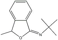 2-Propanamine,2-methyl-N-(3-methyl-1(3H)-isobenzofuranylidene)-,[N(Z)]-(9CI) 结构式
