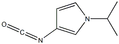 1H-Pyrrole,3-isocyanato-1-(1-methylethyl)-(9CI) 结构式