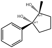 1,2-Cyclopentanediol,1-methyl-2-phenyl-,(1R,2R)-rel-(9CI) 结构式