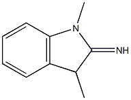 2H-Indol-2-imine,1,3-dihydro-1,3-dimethyl-(9CI) 结构式