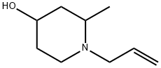 4-Piperidinol,2-methyl-1-(2-propenyl)-(9CI) 结构式