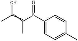 2-Buten-2-ol,3-[(4-methylphenyl)sulfinyl]-(9CI) 结构式